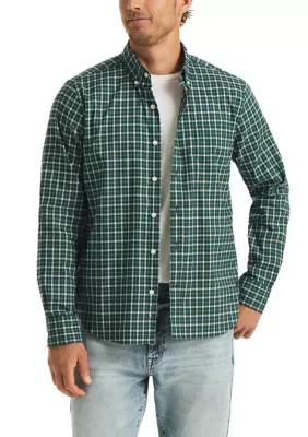 Classic Fit Plaid Shirt by Nautica
