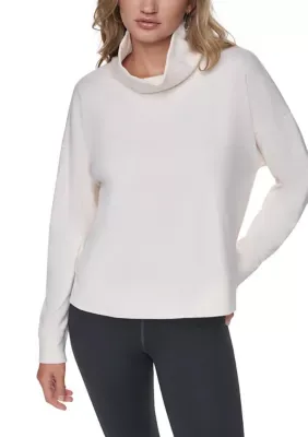 Sport Rib Funnel Neck Pullover