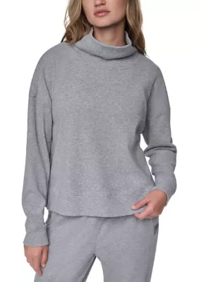 Sport Rib Funnel Neck Pullover