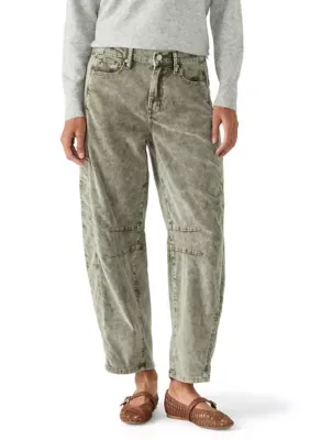 Corduroy Barrel Pants by Wonderly