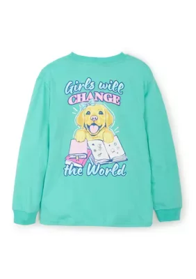 Long Sleeve Graphic T-Shirt by Benny & Belle
