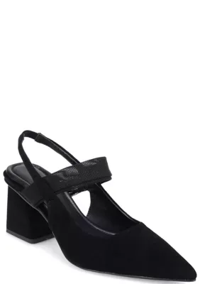 Imelde Stretch Sling Pump by Pelle Moda