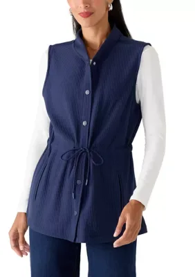 Ottoman Long Vest by Lands' End