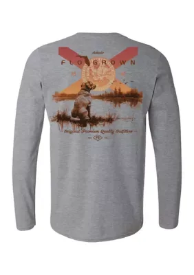 Long Sleeve at the Lake Graphic Shirt by Flogrown