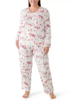 Winter Escape Pajama Set by Pajamarama