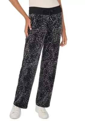Wide Leg Velour Pants by Vince Camuto