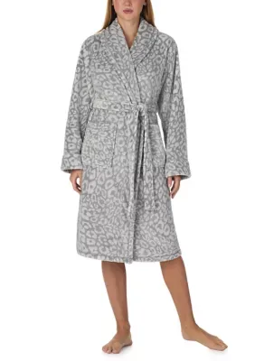 Two Tone Plush Robe