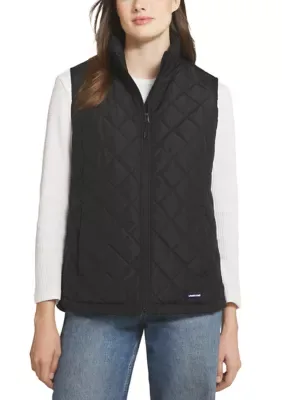 Quilted Puffer Vest by Lands' End