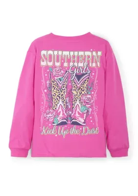 Long Sleeve Southern Girls Graphic T-Shirt by Benny & Belle