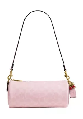 Coated Canvas Signature Barrel Bag by Coach