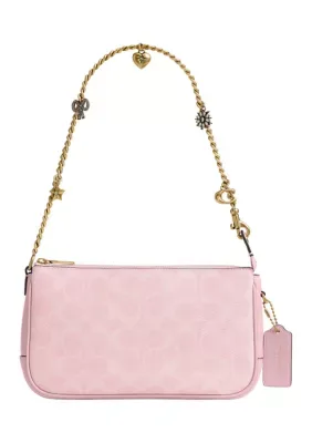 Coated Canvas Signature Plaza Bag with Chain by Coach