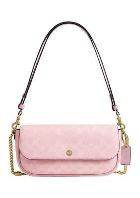 Refined Calf Leather Brook Flap Chain Crossbody Bag by Coach