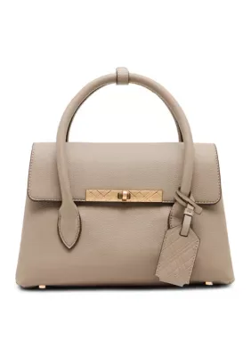 Turnlock Satchel Bag by Anne Klein