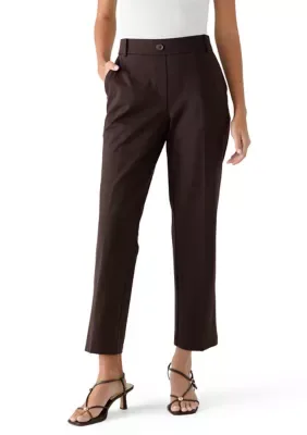 Pull on Faux Fly Trousers by Kasper