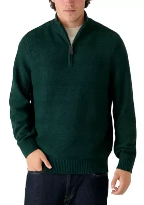 Marled 1/4 Zip Pullover
