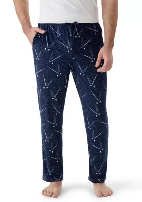 Soft Touch Golf Ball and Tee Sleepwear Pants