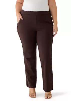 Ponte Straight Pants