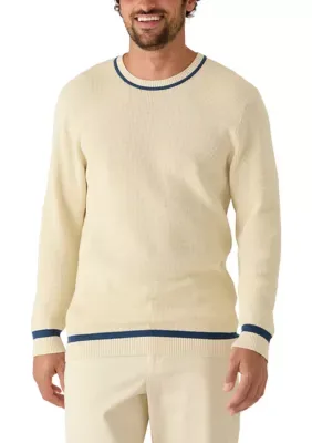 Crew Neck Long Sleeve Shirt by Collection by Michael Strahan