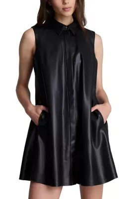 Sleeveless Trapeze Dress by Kenneth Cole