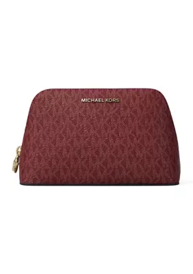 Michael Michael Kors Jet Set Medium Travel Pouch with Charm by Michael Kors