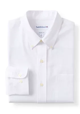 Boxed Oxford Shirt by Saddlebred