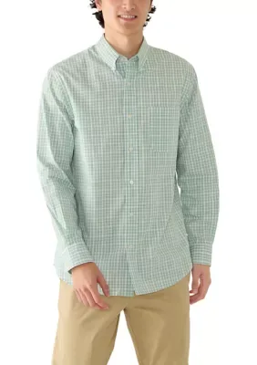 Long Sleeve Easy Care Plaid Shirt