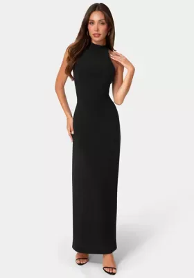 Jersey Halter Maxi Dress by bebe