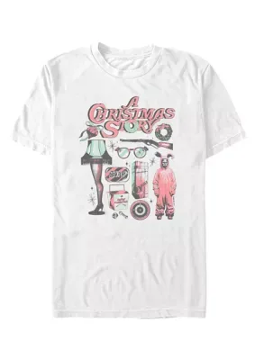 A Christmas Story Chart Icons Graphic T-Shirt by A Christmas Story