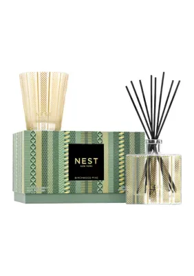 Birchwood Pine Classic Candle & Diffuser Set by Nest New York