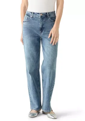 Flow High Rise Relaxed Straight Jeans by Scotch and Soda
