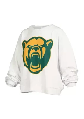 NCAA Baylor Bears Big Canvas Puff Janise Fleece Pullover by Pressbox