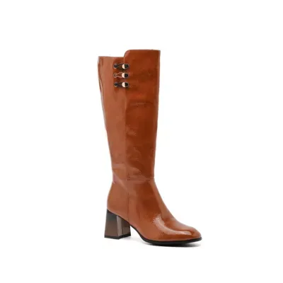 Alba Knee High Patent Boot by Ninety Union