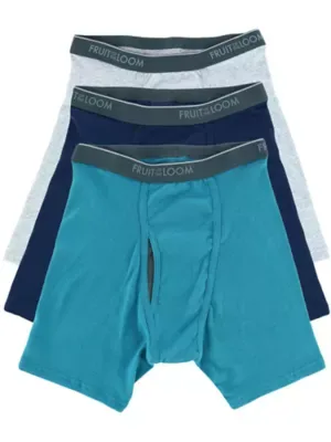 Coolzone Boxer Brief Underwear (3 Pack) by Fruit of the Loom