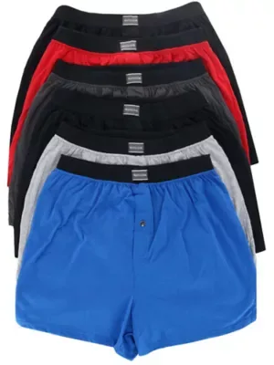 Knit Boxers Assorted (6 Pack)