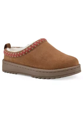 Lucianna Faux Fur Lined Clog by White Mountain