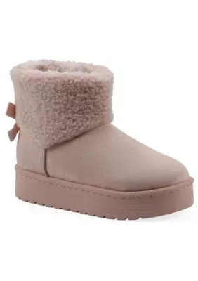 Ladybug Faux Fur Lined Bootie by White Mountain