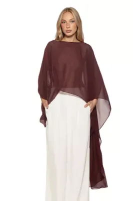 Junia Sheer Coverup Hi Low Top by Alexia Admor