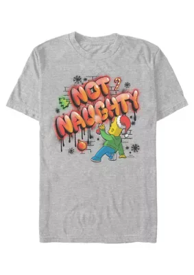 Naughty Bart Graphic T-Shirt by The Simpsons