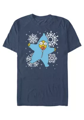 Maggie Snowflakes Graphic T-Shirt by The Simpsons