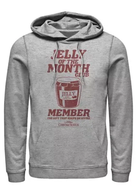Jelly of the Month Club Graphic Fleece Hoodie by National Lampoons Christmas Vacation