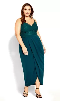 Lace Touch Dress by City Chic