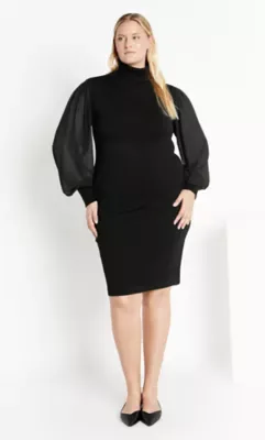 Tahlia Sweater Dress by City Chic