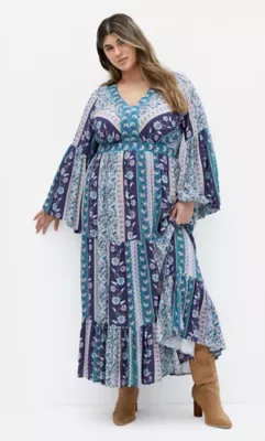 Earth Angel Maxi Dress by City Chic