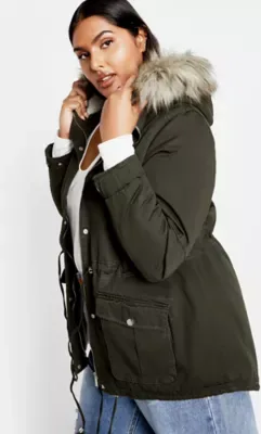 Explorer Parka by City Chic