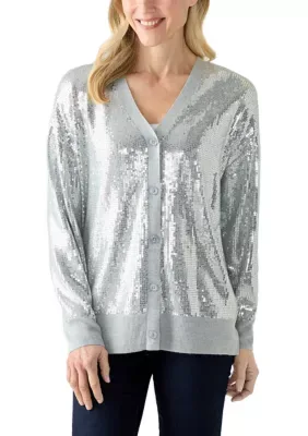 Sequin Cardigan by Vince Camuto