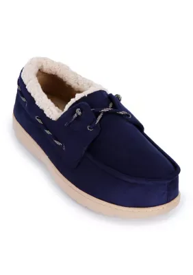 Microsuede Moccasin Slippers by Totes