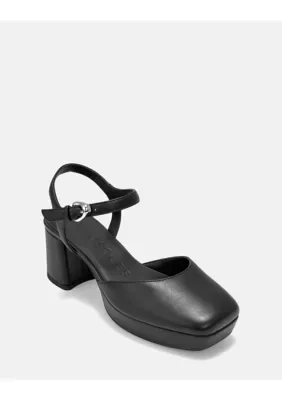 Senna Dress Platform - Faux Leather