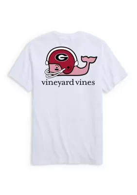 UGA Helmet Whale Graphic T-Shirt by Vineyard Vines