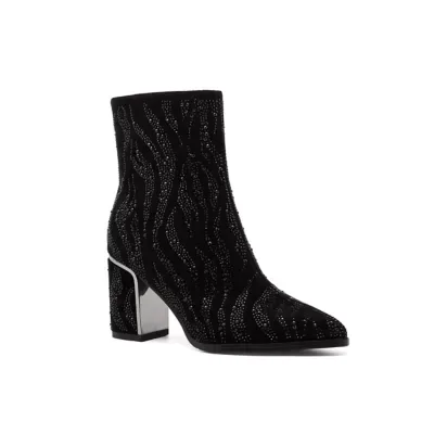 Goldie Block Heel Ankle Bootie by Ninety Union