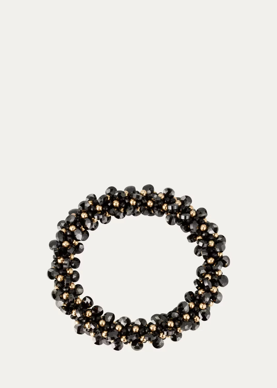 14K Gold Bracelet with Zircon, Spinel, Onyx and Topaz by Meredith Frederick